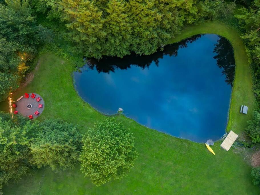 Mountain Blue Vista - Luxury Retreat Near Ski Resorts With Pond, Firepit And Hot Tub Windham Eksteriør bilde
