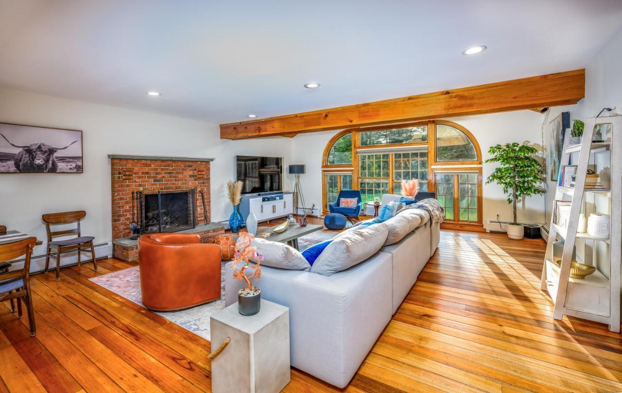 Mountain Blue Vista - Luxury Retreat Near Ski Resorts With Pond, Firepit And Hot Tub Windham Eksteriør bilde